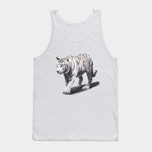 White Tiger Tank Top